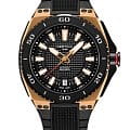 Certina Certina DS Eagle C023.710.37.051.00  C0237103705100 кварцевые мужские часы черный циферблат, браслет каучук — вид спереди
