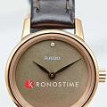 Rado Rado Coupole R22891935, coupole швейцария женские часы на браслете кожаный боковой вид