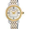 Seiko Seiko Conceptual Series Dress SUR498P1  SUR498P1 кварцевые женские часы серебристый циферблат, браслет сталь c pvd покрытием — вид спереди