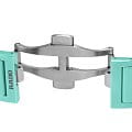 Rado Rado True Square Automatic Open Heart R27176712 мужские часы зеленый циферблат на запястье