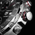 TAG Heuer TAG Heuer Formula 1 Chronograph CAZ2012.BA0970 механические мужские часы часы, крупный план черный циферблат