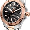 TAG Heuer TAG Heuer Aquaracer Professional 200 Solargraph WBP1121.BB0003 aquaracer швейцарские мужские часы на браслете нержавеющая сталь и 18 каратное розовое золото боковой вид