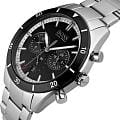 Hugo Boss Hugo Boss Santiago HB1513862,  германия мужские часы на браслете нержавеющая сталь 316l боковой вид