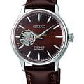 Seiko Seiko Presage SSA783J1  SSA783J1 механические женские часы коричневый циферблат, браслет кожаный — вид спереди