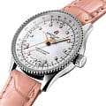 Оригинальные часы Breitling Breitling Navitimer Automatic 35 A17395211A1P3 механические калибр механизма breitling 17 общий вид