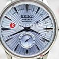 Seiko Seiko Presage SSA343J1, presage япония мужские часы на браслете кожаный боковой вид