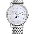 Maurice Lacroix Maurice Lacroix Eliros Moonphase EL1096-SD502-170-1  EL1096-SD502-170-1 кварцевые женские часы перламутровый циферблат, браслет нержавеющая сталь — вид спереди