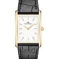 Daniel Wellington Daniel Wellington Bound Black Crocodile Gold DW00100740  DW00100740 кварцевые женские часы  белый циферблат, браслет кожаный — вид спереди