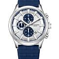 Lee Cooper Lee Cooper LC08183.339  LC08183.339 кварцевые мужские часы серебристый циферблат, браслет каучук — вид спереди