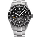 Mido Mido Ocean Star 39 M026.907.11.061.00  M0269071106100 механические мужские часы черный циферблат, браслет нержавеющая сталь — вид спереди