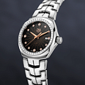 TAG Heuer TAG Heuer Link WBC131G.BA0649 кварцевые женские часы часы крупный план черный циферблата