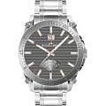 Jacques Lemans Jacques Lemans Derby 1-2202J  1-2202J кварцевые мужские часы серый циферблат, браслет нержавеющая сталь — вид спереди