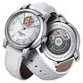 Tissot Tissot Lady Heart Flower Powermatic 80 T050.207.17.117.05 механические женские часы часы крупный план перламутровый циферблата