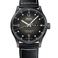 Mido Mido Multifort M Chronometer M038.431.36.057.00  M0384313605700 механические мужские часы черный циферблат, браслет кожаный — вид спереди