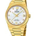 Festina Festina Swiss Made F20033/1  F20033/1 механические женские часы перламутровый циферблат, браслет нержавеющая сталь с ip-покрытием — вид спереди