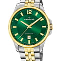 Candino Candino Gents Classic C4765/3  C4765/3 кварцевые мужские часы зеленый циферблат, браслет нержавеющая сталь с pvd-покрытием — вид спереди