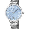 Festina Festina Mademoiselle F20712/2  F20712/2 кварцевые женские часы голубой циферблат, браслет нержавеющая сталь 316l — вид спереди