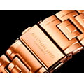 Stuhrling Stuhrling Luciano 371B.04 механические мужские часы часы, крупный план золотой циферблат