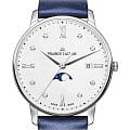 Maurice Lacroix Maurice Lacroix Eliros Moonphase EL1096-SS001-170-1, eliros швейцария женские часы на браслете кожаный боковой вид