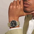 Longines Longines Spirit L3.821.4.53.9 мужские часы черный циферблат на запястье