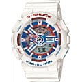 Casio Casio G-Shock GA-110TR-7A GA-110 GA-110TR-7A электронные мужские часы  синий циферблат, браслет пластик — вид спереди
