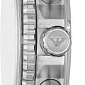 Emporio Armani Emporio Armani Diver AR11500  итальянские мужские часы на браслете нержавеющая сталь боковой вид