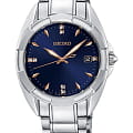 Seiko Seiko Conceptual Series Dress SKK889P1  SKK889P1 кварцевые женские часы синий циферблат, браслет нержавеющая сталь — вид спереди