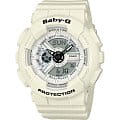 Casio Casio Baby-G BA-110PP-7A  BA-110PP-7A  женские часы  циферблат, браслет  — вид спереди