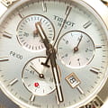 Tissot Tissot PR 100 Sport Chic Chronograph T101.917.33.031.00 кварцевые женские часы часы крупный план серебристый циферблата