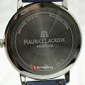 Maurice Lacroix Maurice Lacroix Eliros Moonphase EL1096-SS001-150-1 кварцевые женские часы часы, крупный план белый циферблат