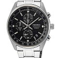Seiko Seiko Conceptual Series Dress SSB379P1  SSB379P1 кварцевые мужские часы  черный циферблат, браслет нержавеющая сталь — вид спереди