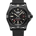 Breitling Breitling  Avenger Blackbird 44  V17311101B1W1  V17311101B1W1 механические мужские часы черный циферблат, браслет полиамидная ткань — вид спереди