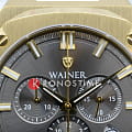 Wainer Wainer WA.10000-F,  швейцария мужские часы на браслете сталь c pvd покрытием боковой вид