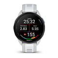 Garmin Garmin Forerunner 165 Music Black Slate 010-02863-31 электронные мужские часы часы крупный план  циферблата