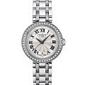Tissot Tissot Bellissima Small Lady T126.010.61.113.00 Small T1260106111300 кварцевые женские часы серебристый циферблат, браслет нержавеющая сталь — вид спереди