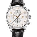 TAG Heuer TAG Heuer Carrera CAR2012.FC6235  CAR2012.FC6235 механические мужские часы белый циферблат, браслет кожаный — вид спереди