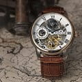 Earnshaw Earnshaw Longitude ES-8006-02 механические мужские часы часы крупный план серебристый циферблата