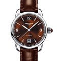 Certina Certina C025.210.16.297.00  C0252101629700 кварцевые женские часы коричневый циферблат, браслет кожаный — вид спереди