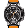 Tissot Tissot T-Sport T-Race Quartz Chronograph T048.217.27.057.00 T Race T0482172705700 кварцевые женские часы черный циферблат, браслет силикон — вид спереди