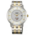 Orient Orient VD12003W (FVD12003W)  FVD12003W  мужские часы  белый циферблат, браслет  — вид спереди