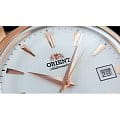 Orient Orient ER24002W (FER24002W), classic automatic япония мужские часы на браслете кожа + текстиль боковой вид