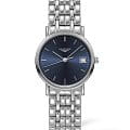 Longines Longines La Grande Classique L4.320.4.92.6  L43204926 кварцевые женские часы синий циферблат, браслет нержавеющая сталь — вид спереди