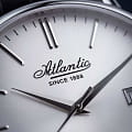 Atlantic Atlantic 50354.41.21 мужские часы белый циферблат на запястье