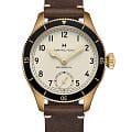 Hamilton Hamilton Khaki Aviation Pilot Pioneer Mechanical 43mm H76709510  H76709510 механические мужские часы бежевый циферблат, браслет кожаный — вид спереди