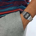 Casio Casio Collection A700WE-1A, mtp япония мужские часы на браслете нержавеющая сталь боковой вид