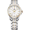 Swiss Military by Chrono Swiss Military by Chrono SM34040.04  SM34040.04 кварцевые женские часы белый циферблат, браслет  — вид спереди