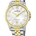 Candino Candino Gents Classic C4765/1  C4765/1 кварцевые мужские часы серебристый циферблат, браслет нержавеющая сталь с pvd-покрытием — вид спереди