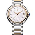 Maurice Lacroix Maurice Lacroix FIABA Date FA1004-PVP13-150-1  FA1004-PVP13-150-1 кварцевые женские часы серебристый циферблат, браслет сталь c pvd покрытием — вид спереди