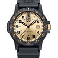 Luminox Luminox Leatherback SEA Turtle Giant XS.0325.GP  XS.0325.GP кварцевые мужские часы шампань циферблат, браслет полиуретан — вид спереди