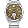 Citizen Citizen Automatic NK5010-51X  NK5010-51X механические мужские часы  зеленый циферблат, браслет нержавеющая сталь — вид спереди